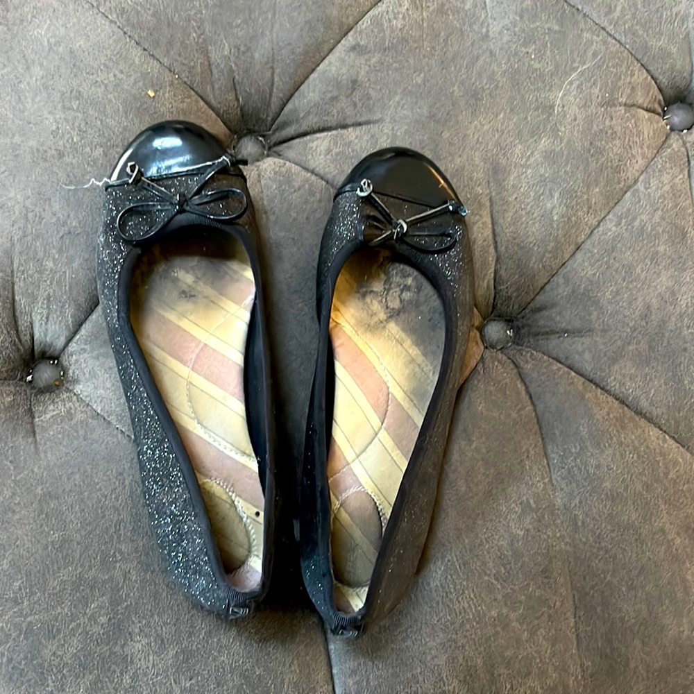 Sparkle ballet flats